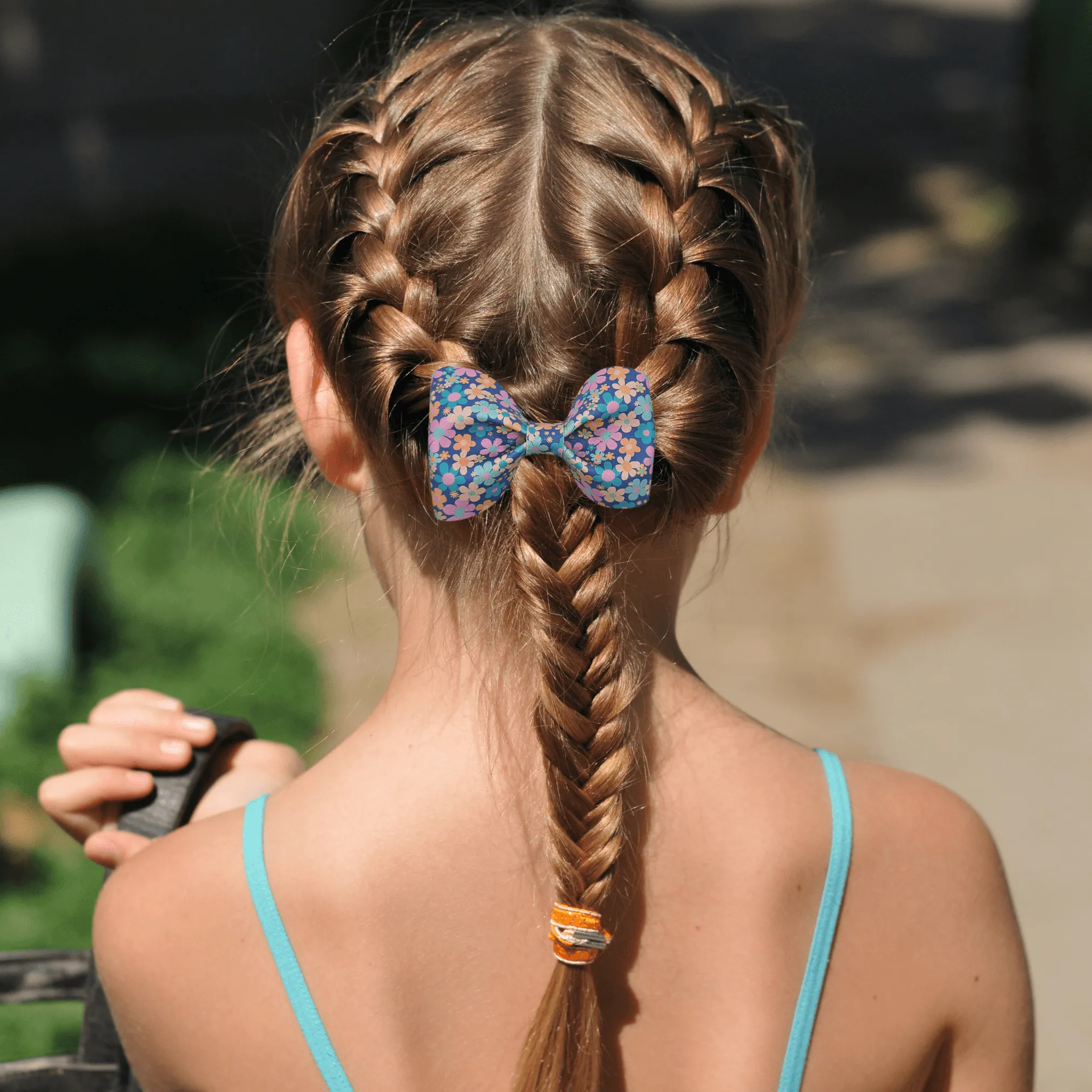 Mint Pinch Hair Bow