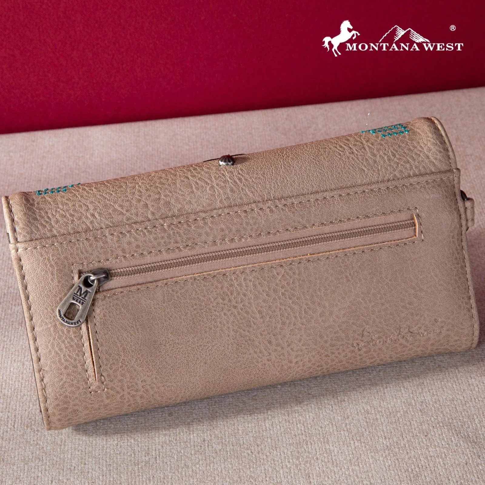 Montana West Embroidered Collection Wallet (2 Colors)