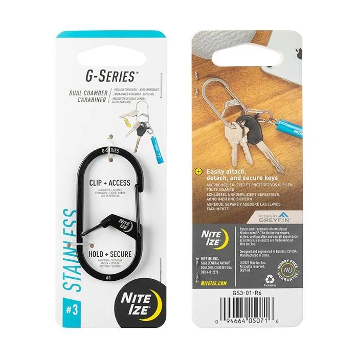 NITE IZE-S-BINER  DUAL CHAMBER