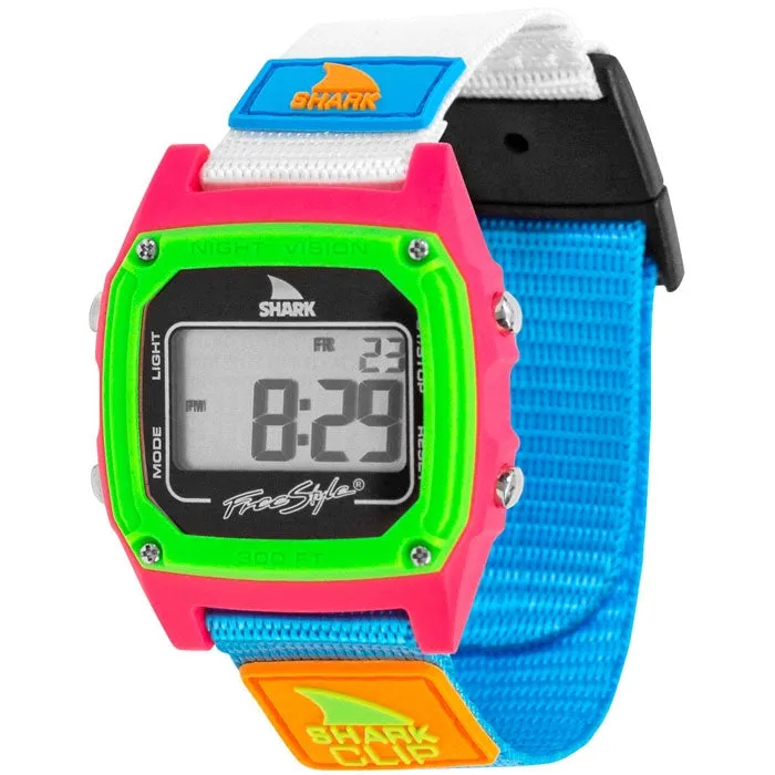 Shark Classic - Strap Kit - Clip - BLACK/NEON